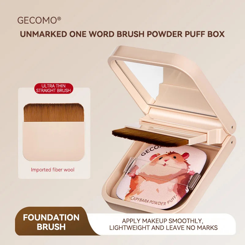 GECOMO Traceless Brush Puff Case