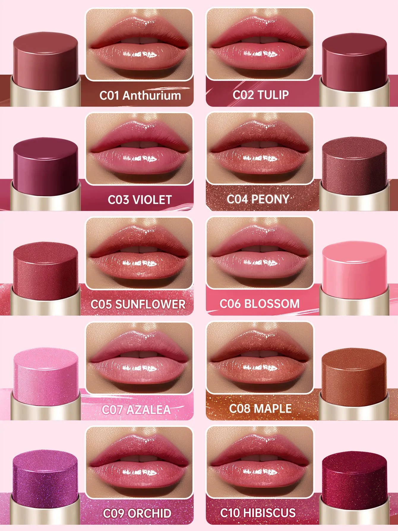 Catkin Glossy Lip Balm