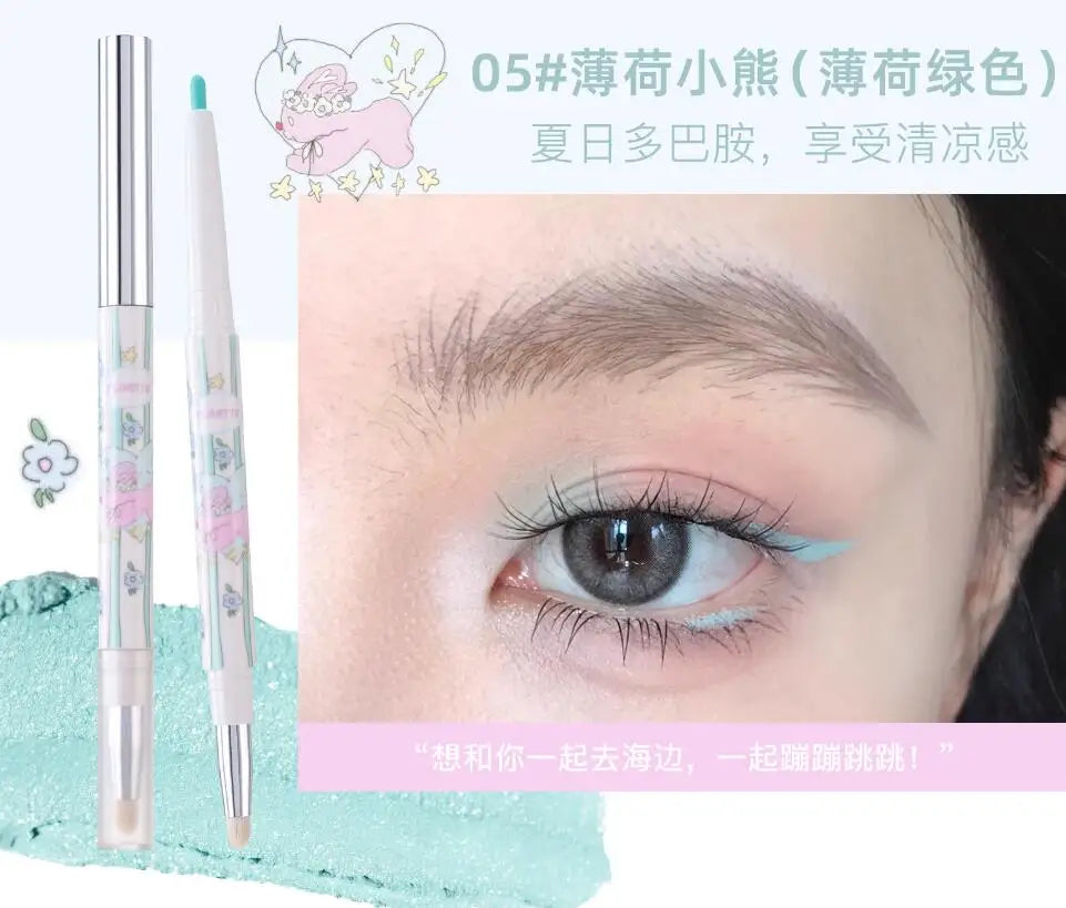 FLORTTE Eyeliner Gel Pen Double Head 2.4g