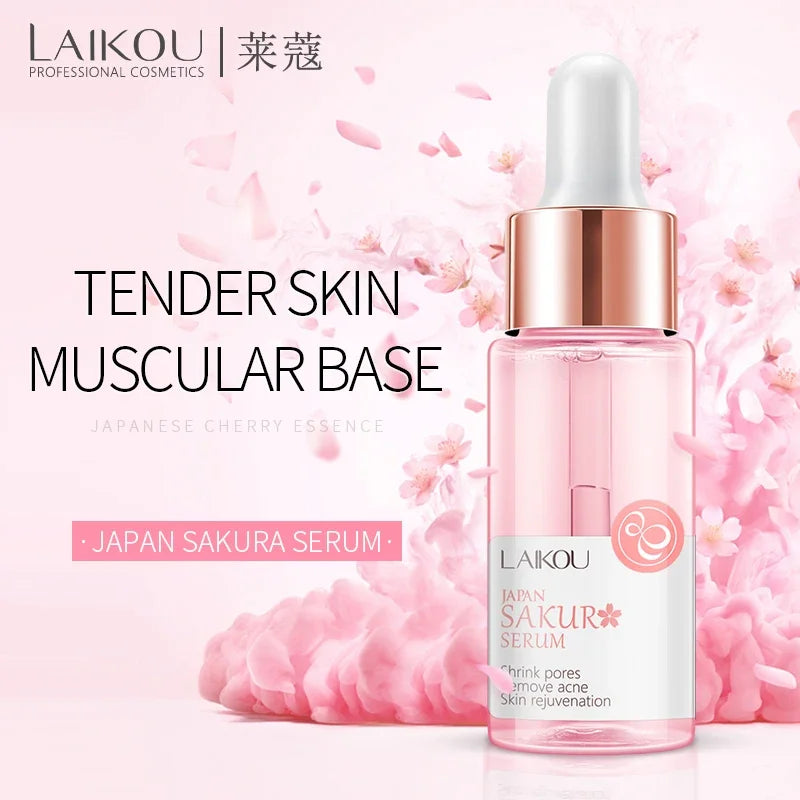 LAIKOU Primer Serum – Sakura, 24k Gold & Hyaluronic Acid
