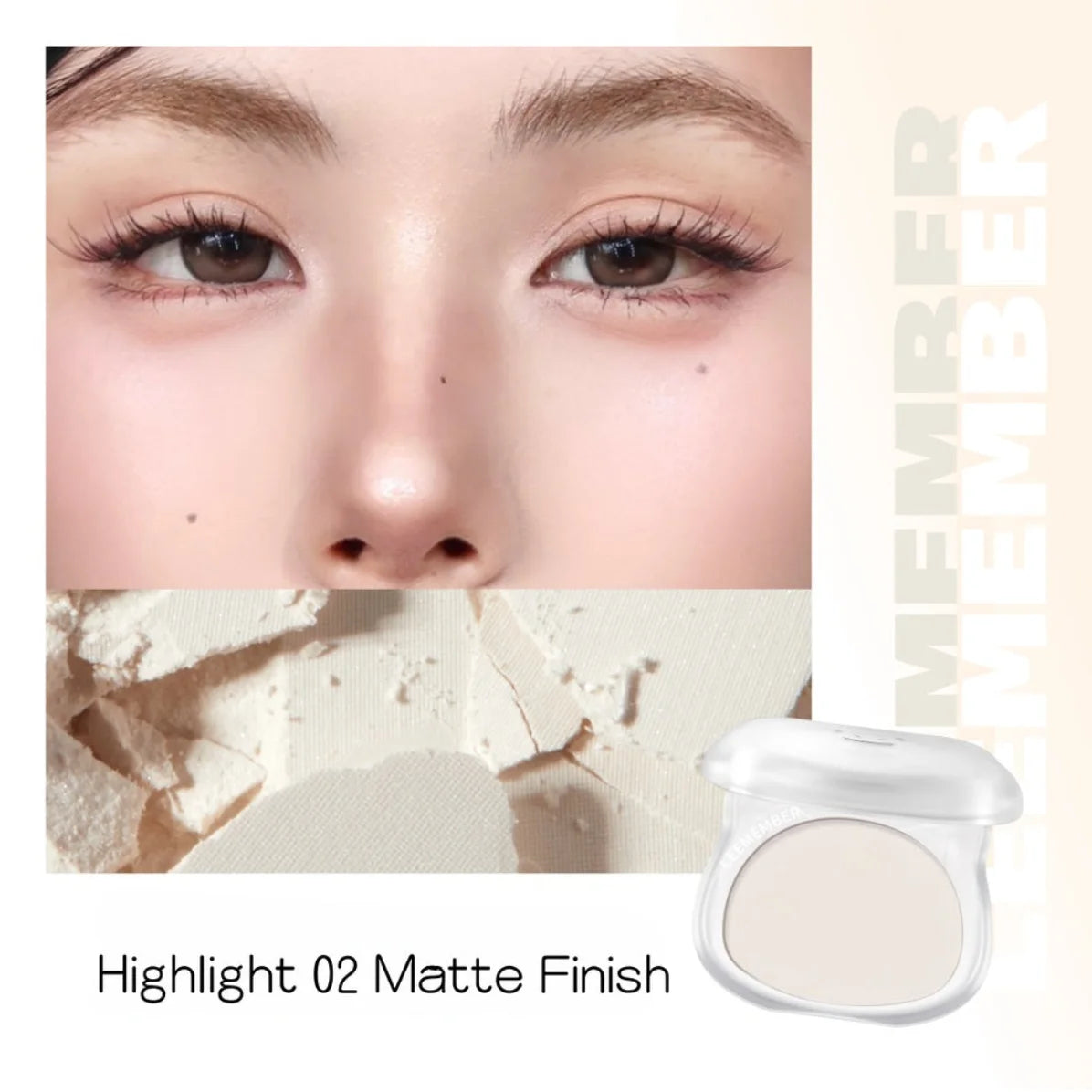LEEMEMBER – Bear Matte Highlighting Contouring Powder