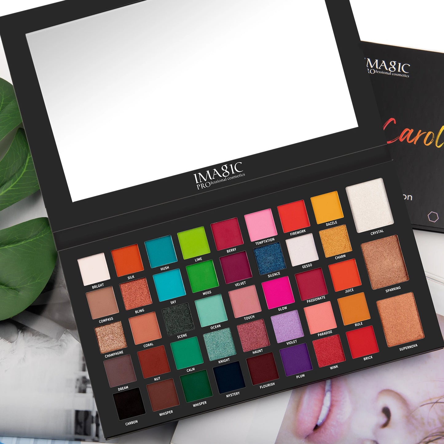 IMAGIC Professional Eyeshadow & Highlighter Palette (43 Colori)