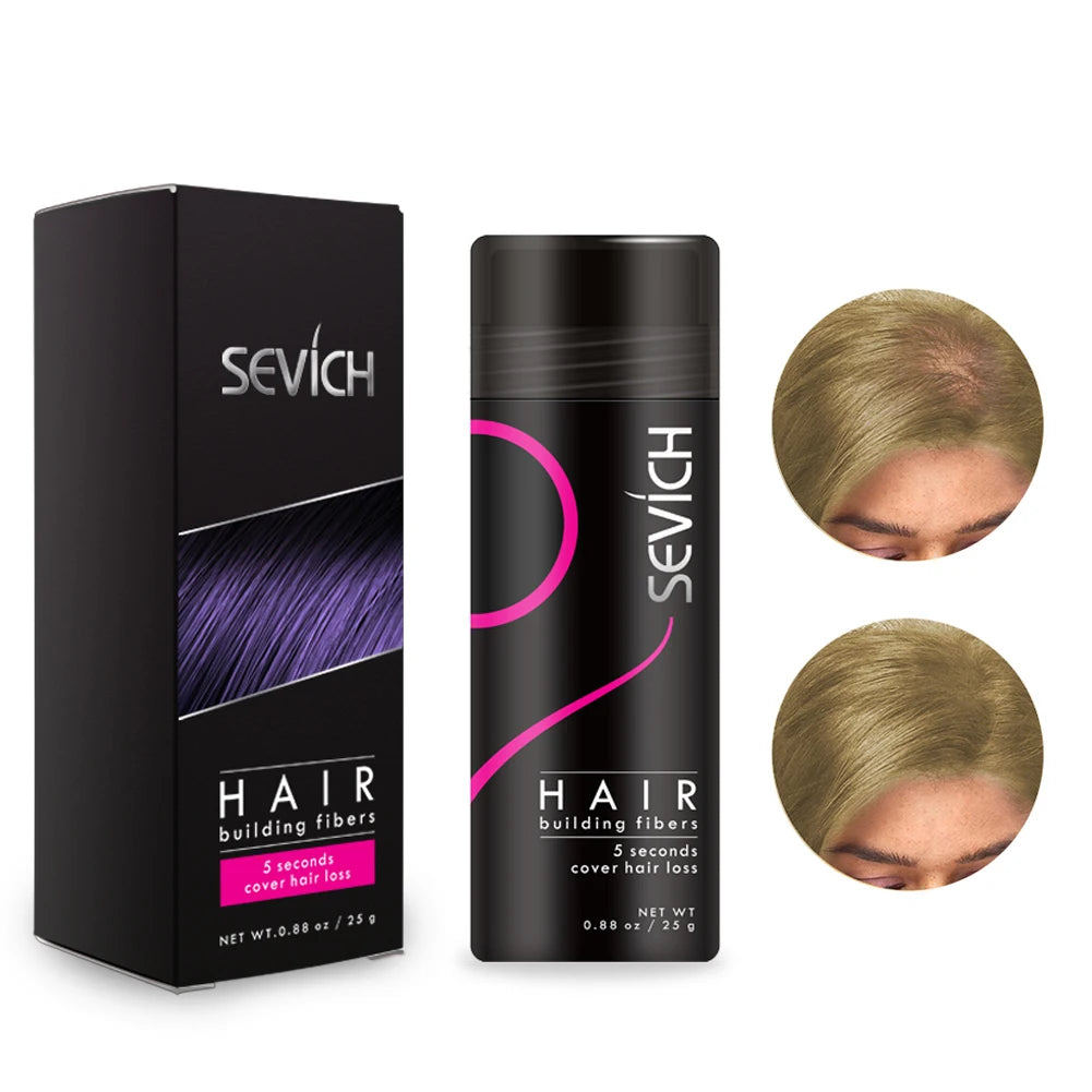 SEVICH Hair Building Fibers – Fibre per Capelli più Folti e Densi