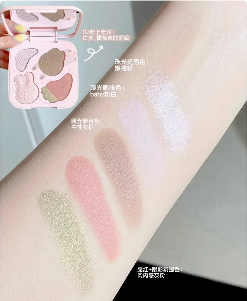 Little Ondine 5 Colors Eyeshadow Palette