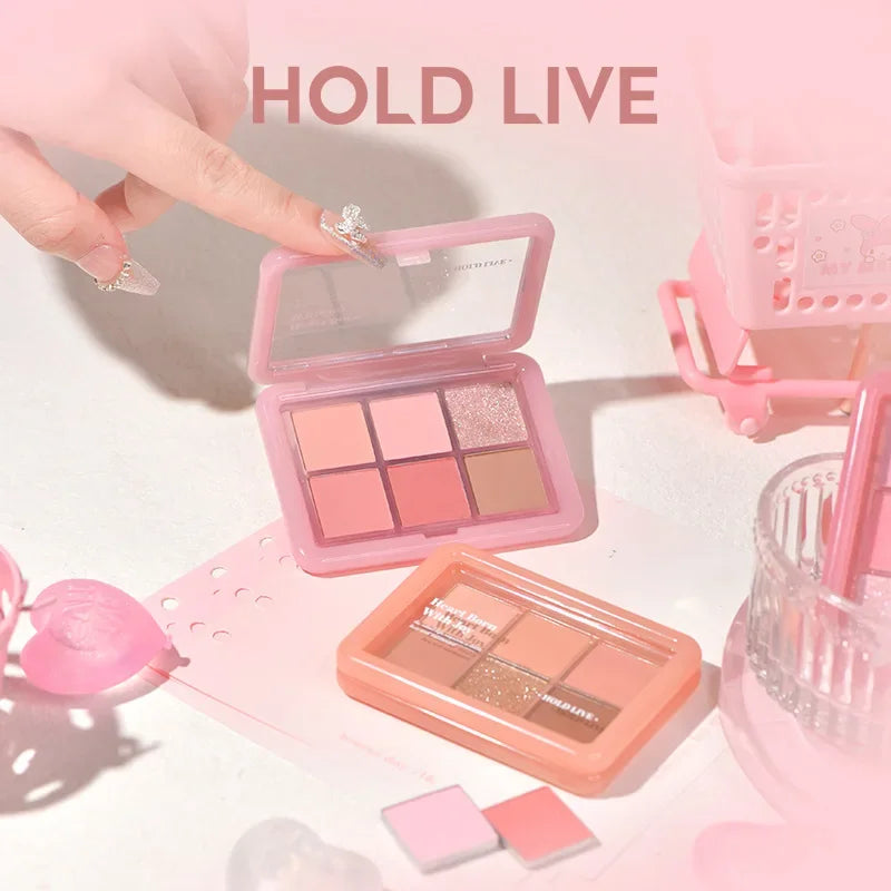 Hold Live – Pink Jelly Eyeshadow Palette