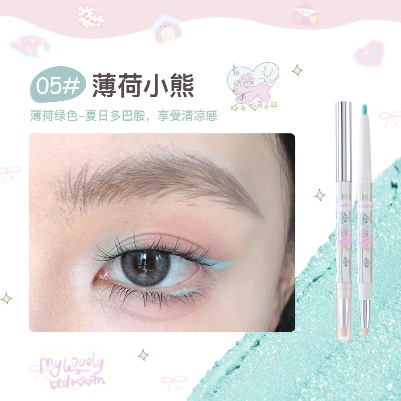 FLORTTE Eyeliner Gel Pen Double Head 2.4g