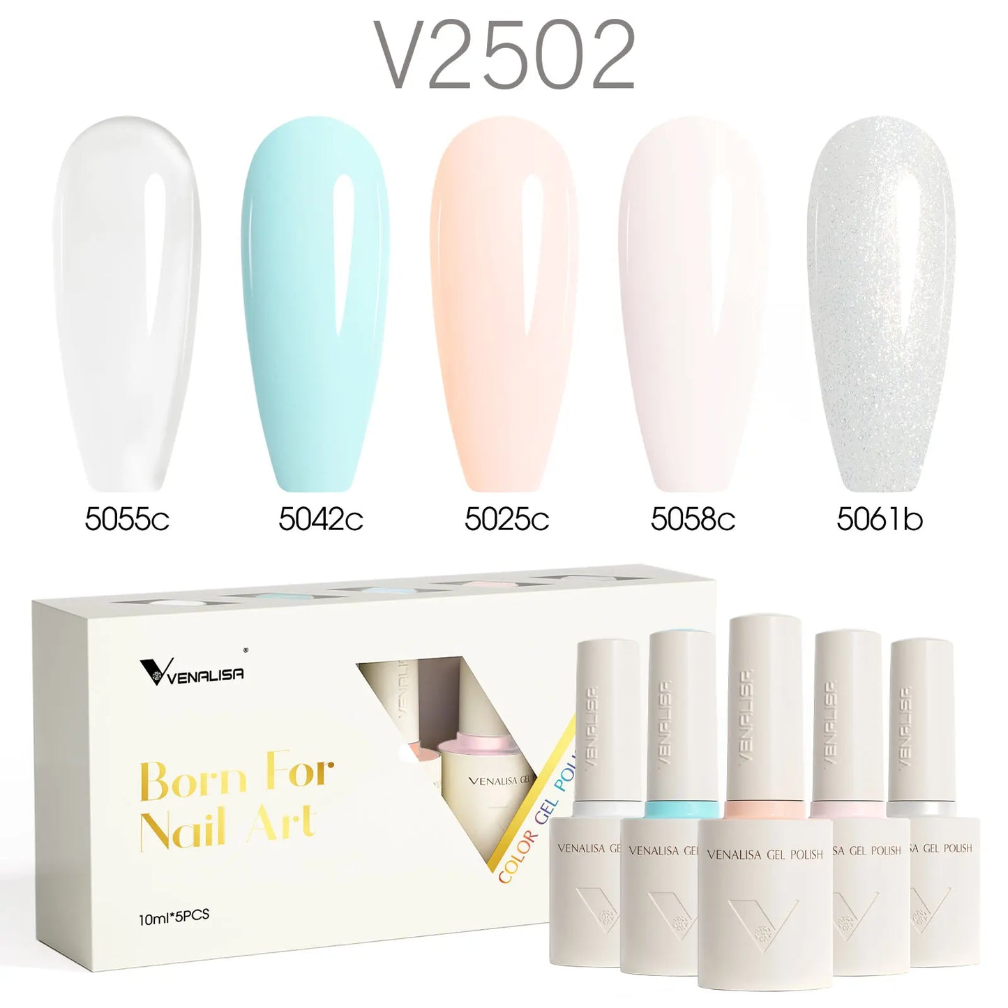 Venalisa 5pz Nail Gel Polish Kit