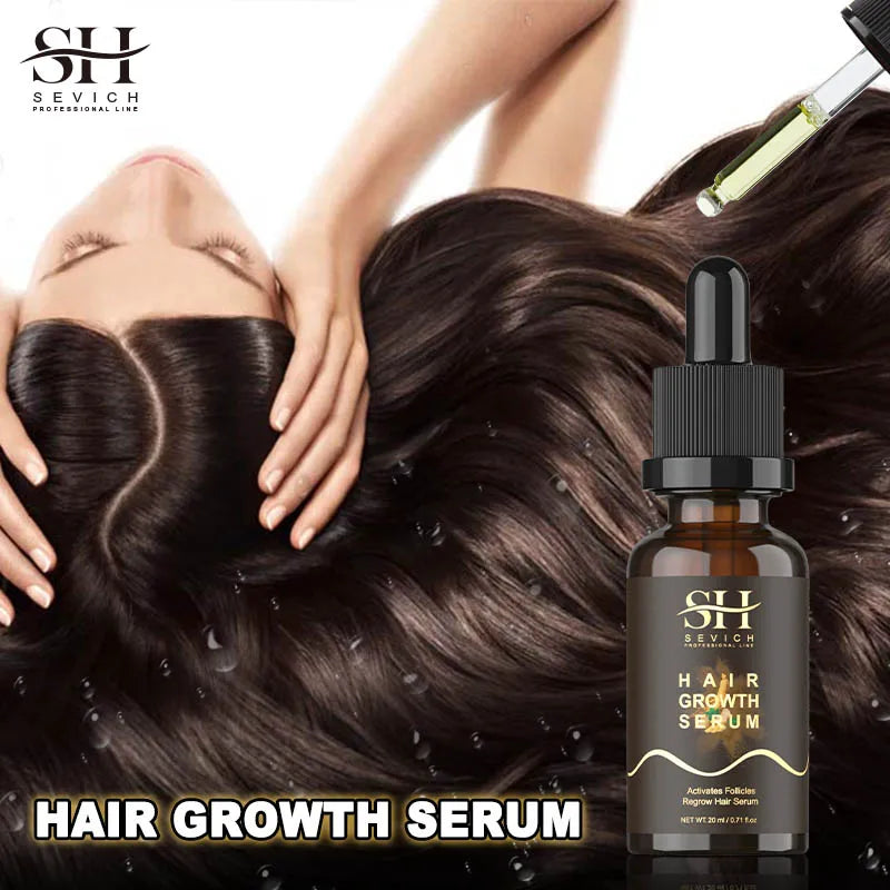 Sevich Ginger Hair Growth Serum – Siero Stimolante per la Crescita dei Capelli (20ml)