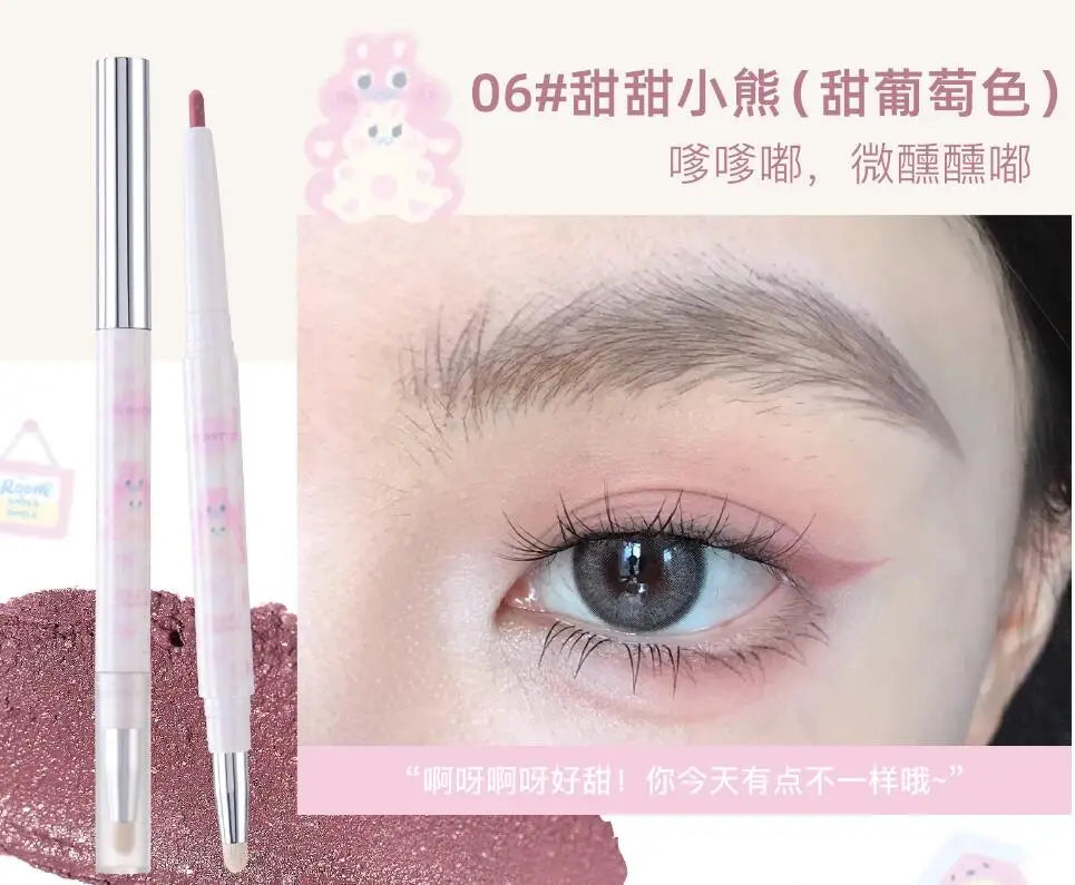 FLORTTE Eyeliner Gel Pen Double Head 2.4g