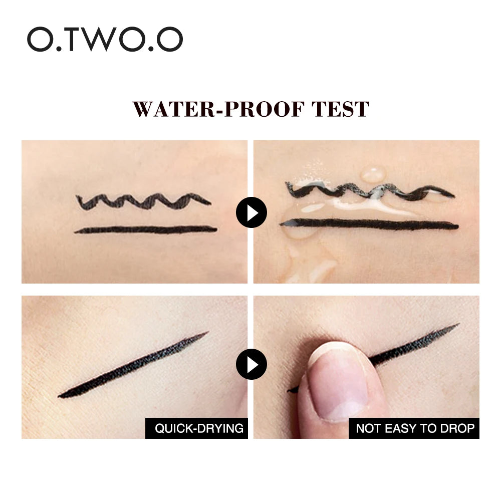 O.TWO.O Black Eye Liner Stamp – Waterproof Cat Eye Eyeliner