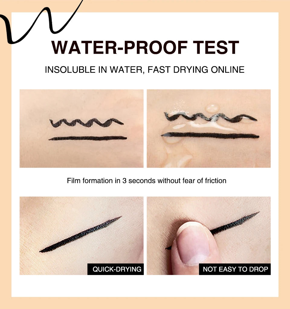 O.TWO.O Black Eye Liner Stamp – Waterproof Cat Eye Eyeliner