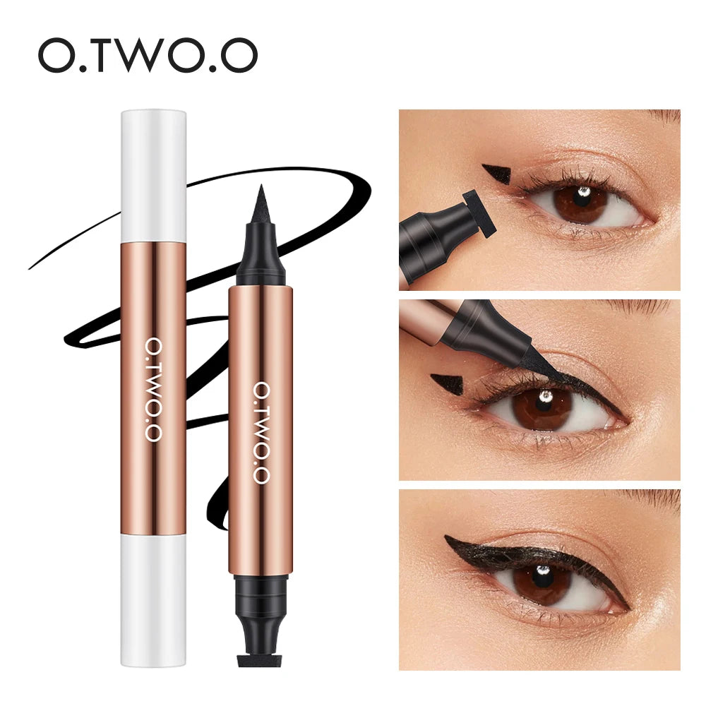 O.TWO.O Black Eye Liner Stamp – Waterproof Cat Eye Eyeliner
