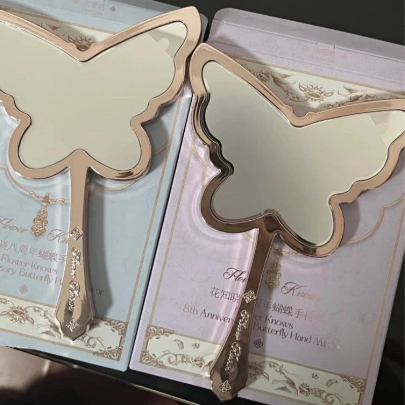 Flower Knows 8th Anniversary Butterfly Hand Mirror